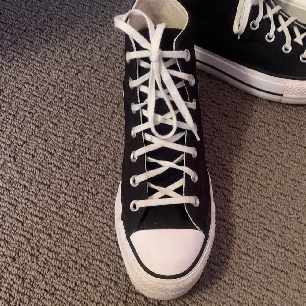 Black converse high tops! - Picture 6 of 7